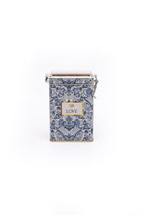 Er043-2b Azulejos Love Desenli Dikdörtgen Metal Saklama Kabı 8x10 Cm