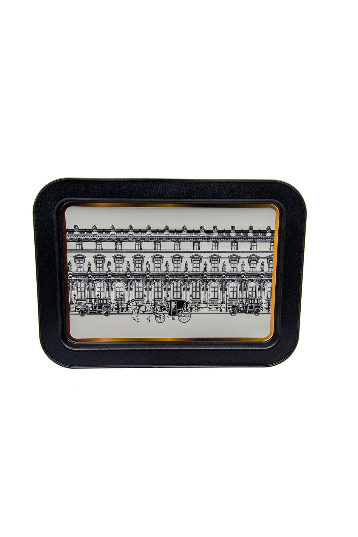 Ee169-t9 City Desenli Dikdörtgen Tepsi 32x43 Cm