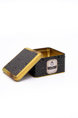 Er026-v2 Trellis Desenli Kare Metal Saklama Kabı 16x16 Cm
