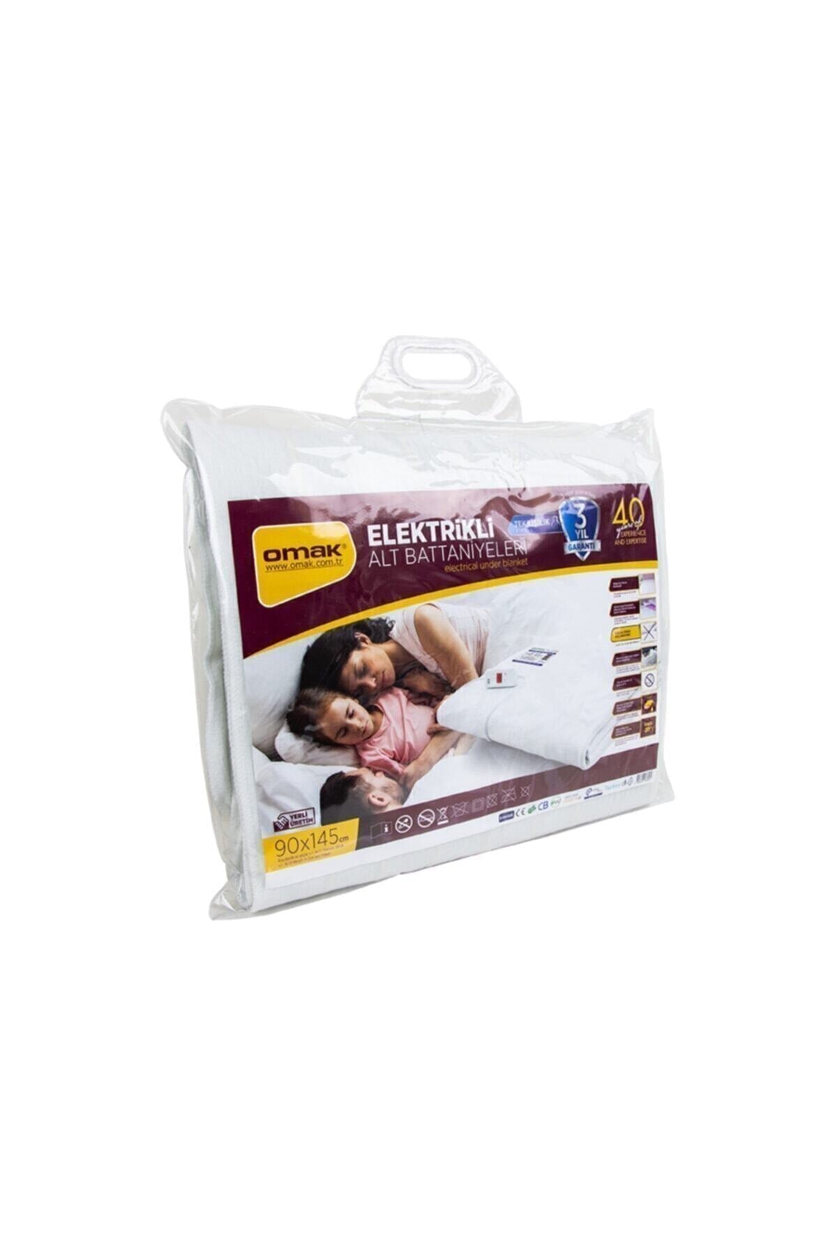 Omak Tek Kişilik Elektrikli Battaniye 90x145 Cm Fma04472