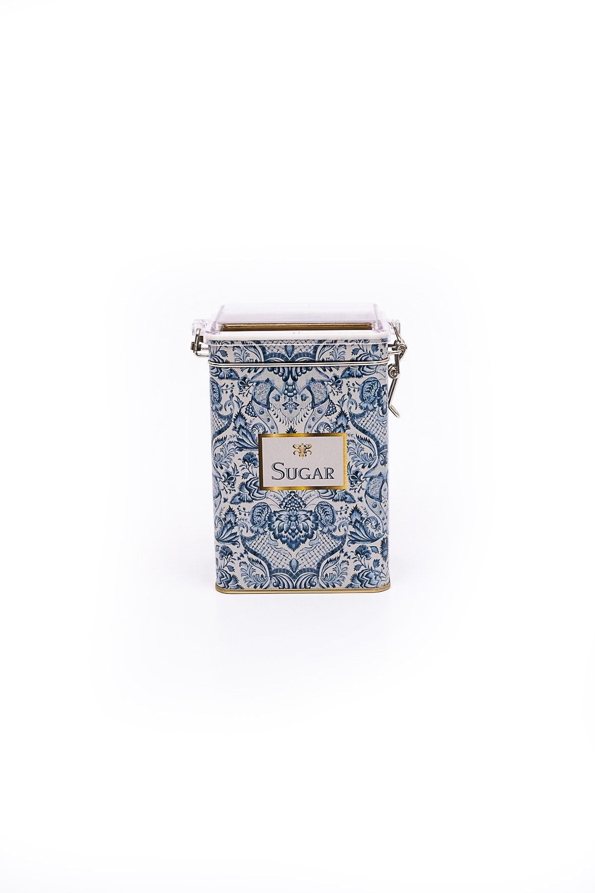 Er043-y3 Azulejos Sugar Desenli Dikdörtgen Metal Saklama Kabı 8x10 Cm