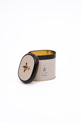 Er004-6f Azura Sugar Desenli Oval Metal Saklama Kabı 11x15 Cm