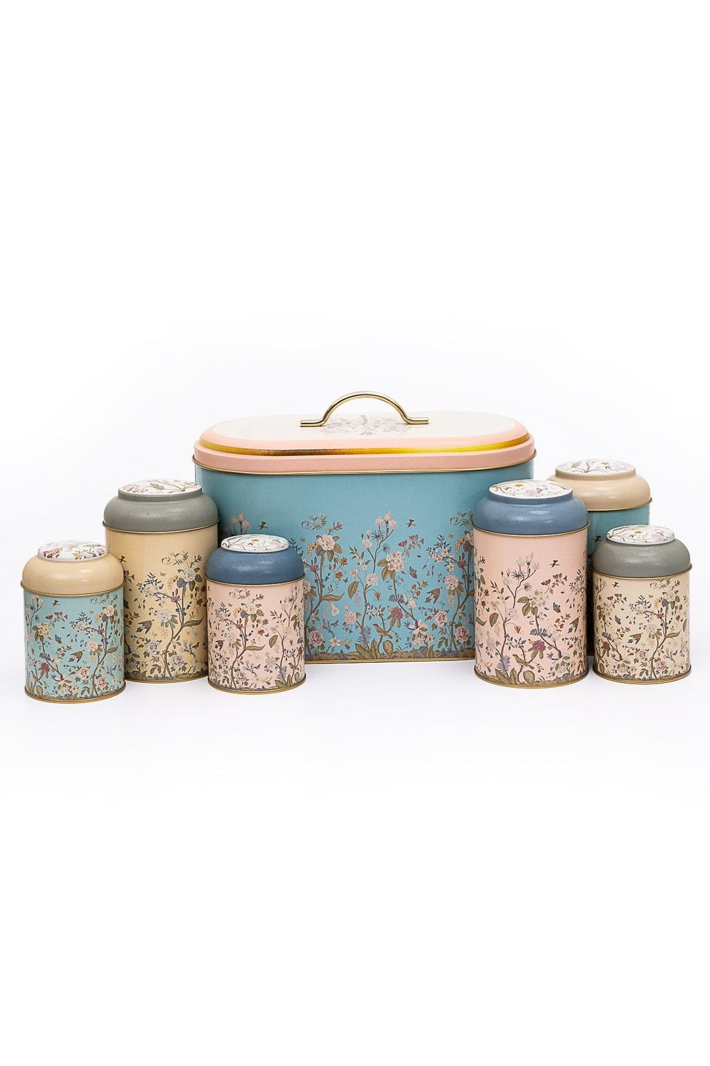 Erb01u2 Oval Ekmek Kutusu 7 Li Set, Botanica