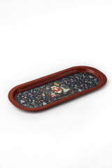 Ee168-v1 Tales Nutcracker Desenli Oval Tepsi 16x35 Cm
