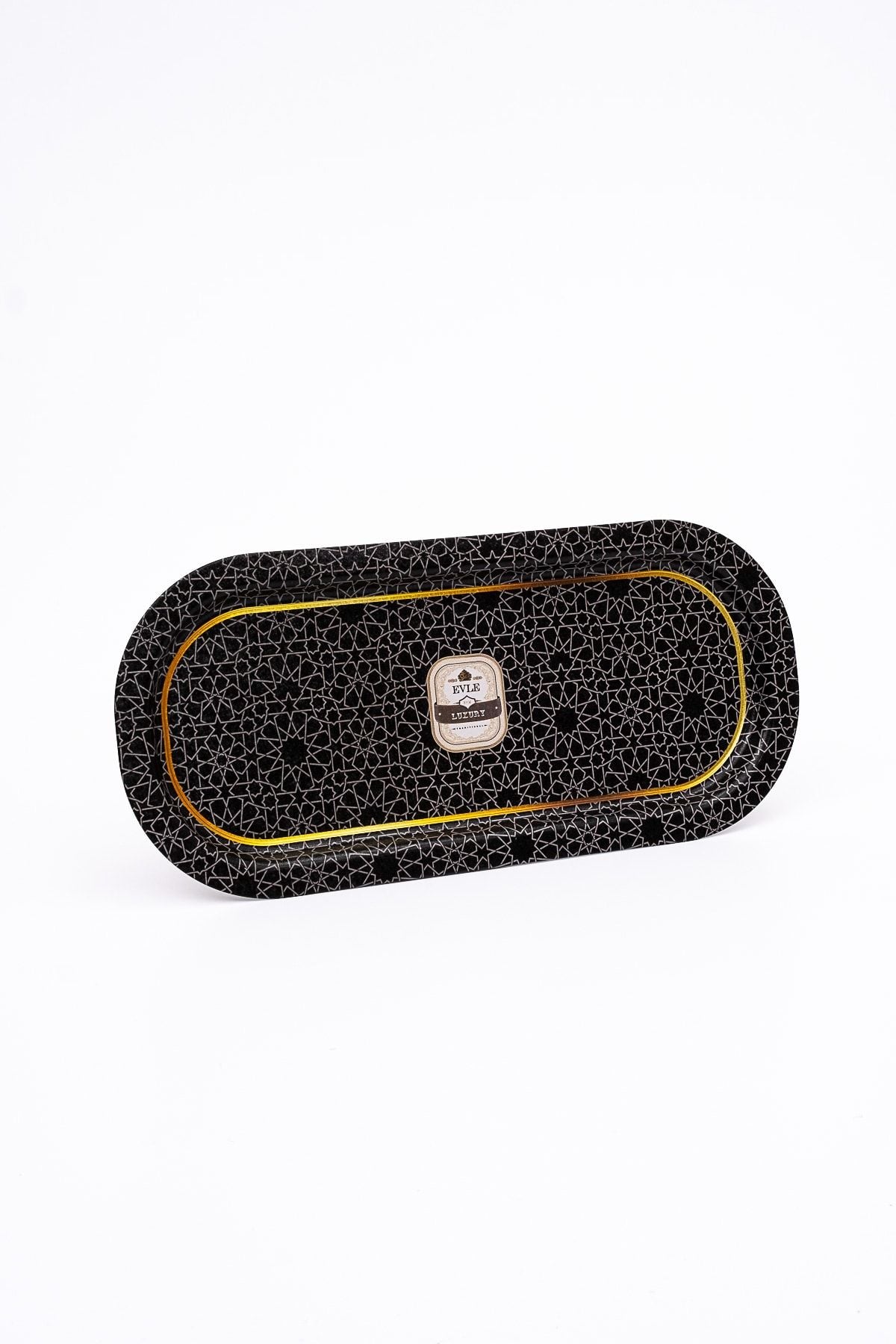 Ee168-v2 Trellis Desenli Oval Tepsi 16x35 Cm