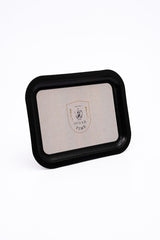 Azura Desenli Metal Tepsi - Çay Kahve Tepsisi - Sunum Tepsisi 23 Cm X 31 Cm Ee161-6f