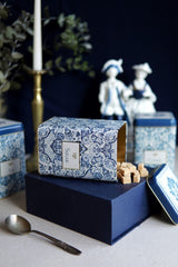 Er022-y3 Azulejos Sugar Desenli Kare Metal Saklama Kabı 11x11 Cm