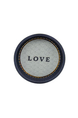 Mosaic Desenli Yuvarlak Metal Tepsi - Çay Kahve Tepsisi - Sunum Tepsisi 37 Cm Ee163-1e