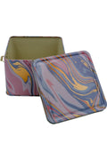 Evle Kare Kutu, 158x158x110 mm, Metal Kilitli Kapak, 2,5 lt, Flat Blue