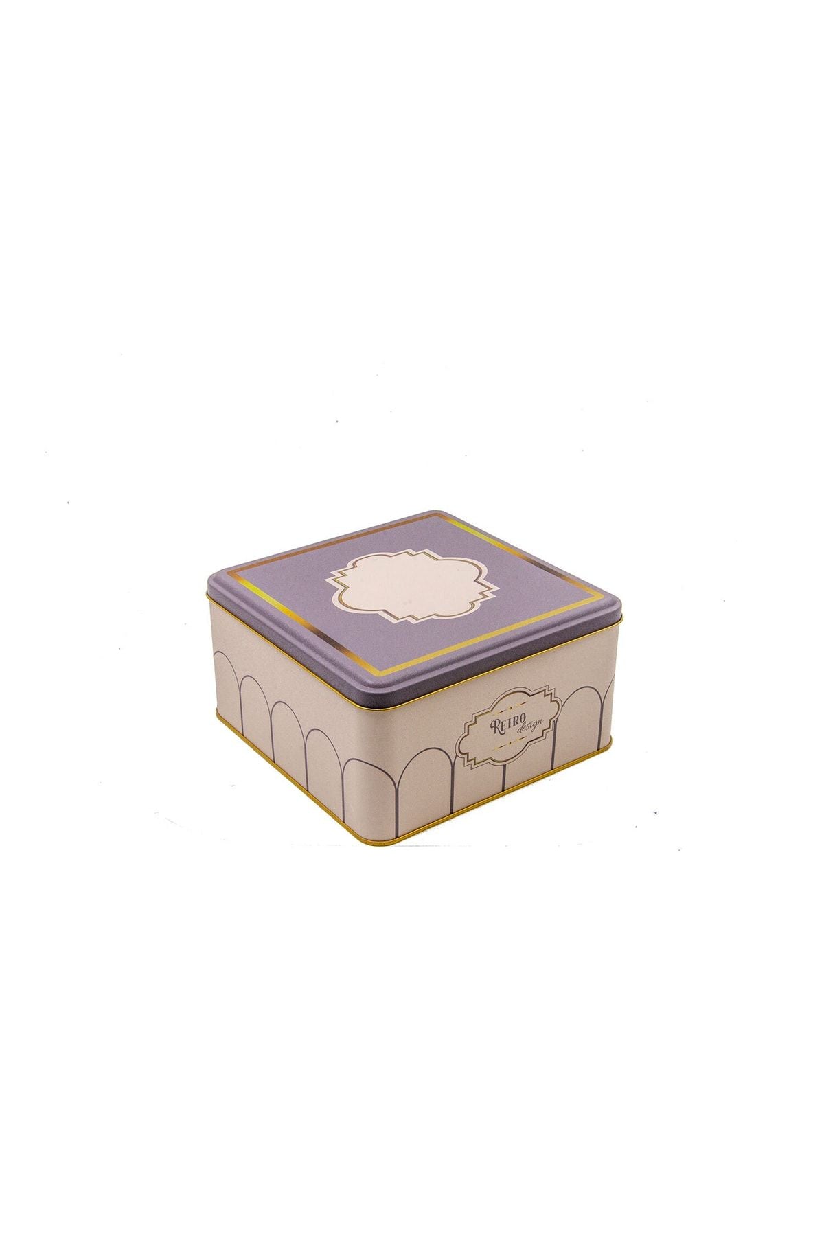 Evle Kare Kutu, 198x198x100 mm, 3,7 lt, Bird Cage Gold