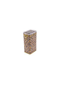Evle Er053-1f Circus Cream Desenli Dikdörtgen Metal Saklama Kabı 8x10 Cm