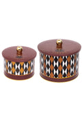 Evle Ø175x130, Ø140x100 Topuz Kulplu 2 li Set, Circus