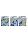 Evle Dikdörtgen Saklama Kabı 80x120 3 lü Set, Kint Sugi