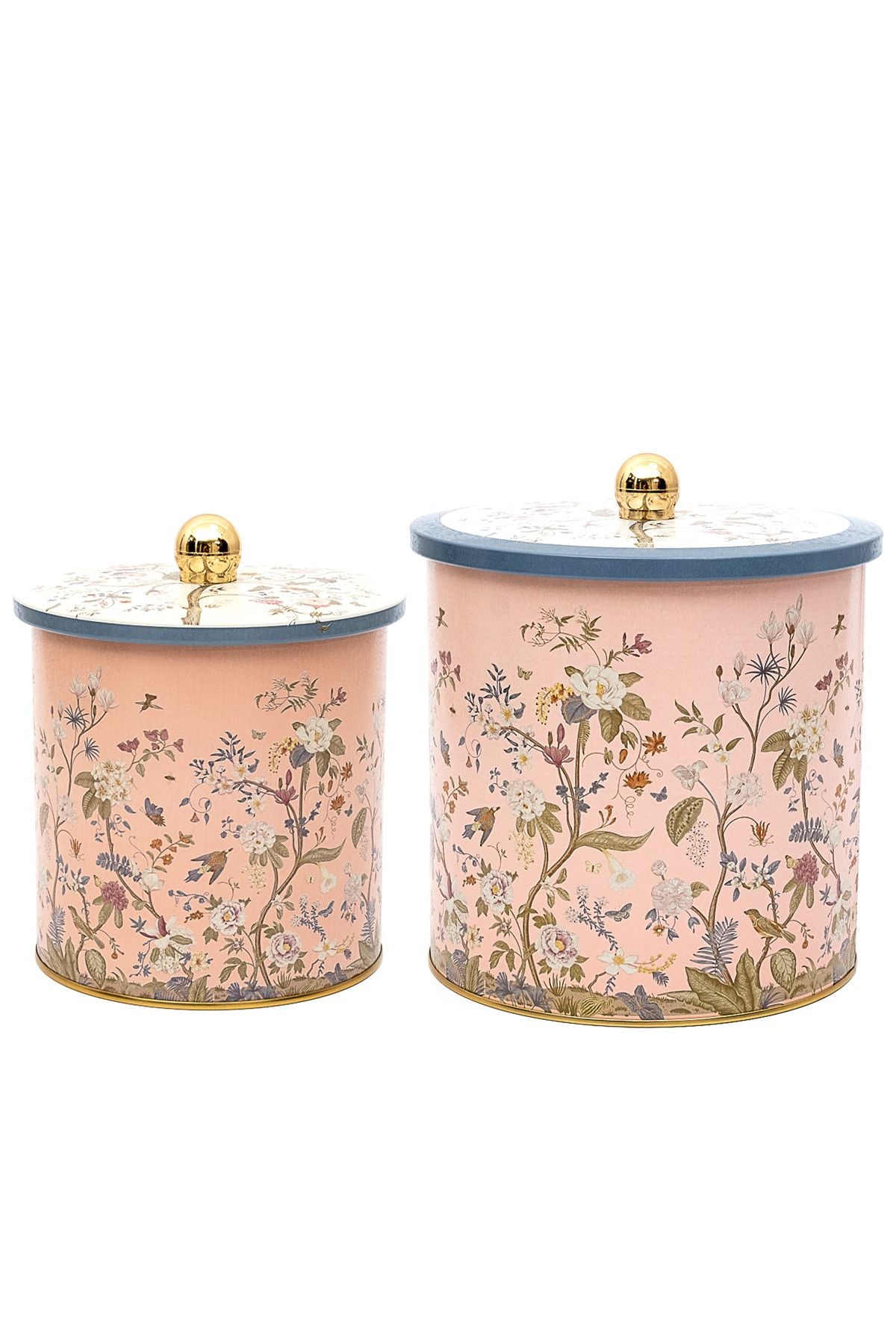 Evle Ø175x180, Ø140x150 Topuz Kulplu 2 li Set, Botanica