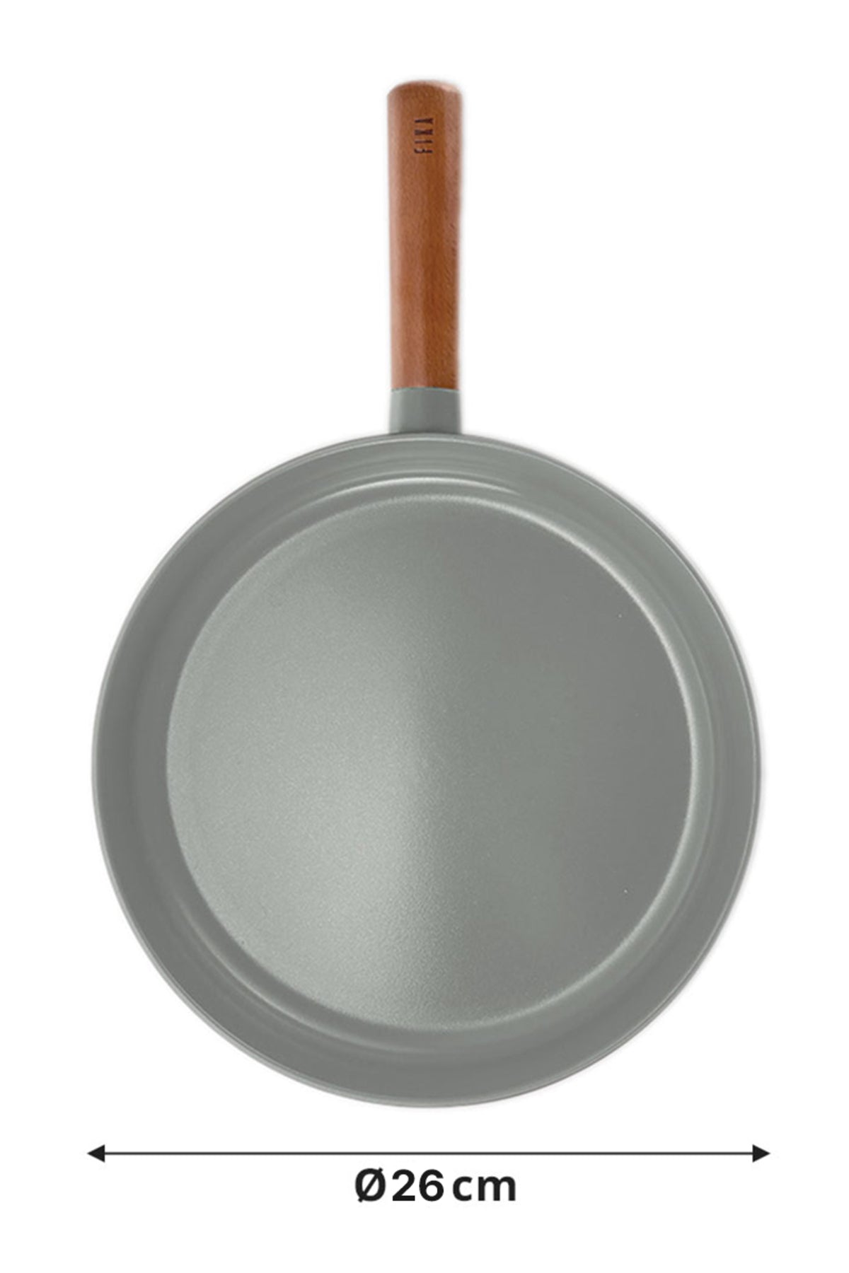 Neoflam D-NEOG128 Fika Alüminyum Döküm Tava 28Cm Gri
