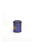 Evle Yuvarlak Kutu, Ø90x110 mm, 0,6 lt, Checkers Blue_Swt Home