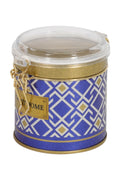 Evle Yuvarlak Kutu, Ø90x90 mm, Şeffaf Kilitli Kapak, 0,5 lt, Checkers Black_Swt Home