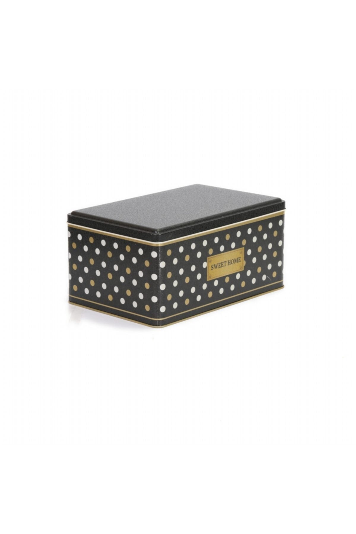 Evle Dikdörtgen Kutu, 170x260x120 mm, 5,1 lt, Checkers Black_Swt Home
