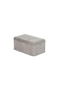 Evle Dikdörtgen Kutu, 115x190x80 mm, 1,6 lt, Checkers Black_Swt Home