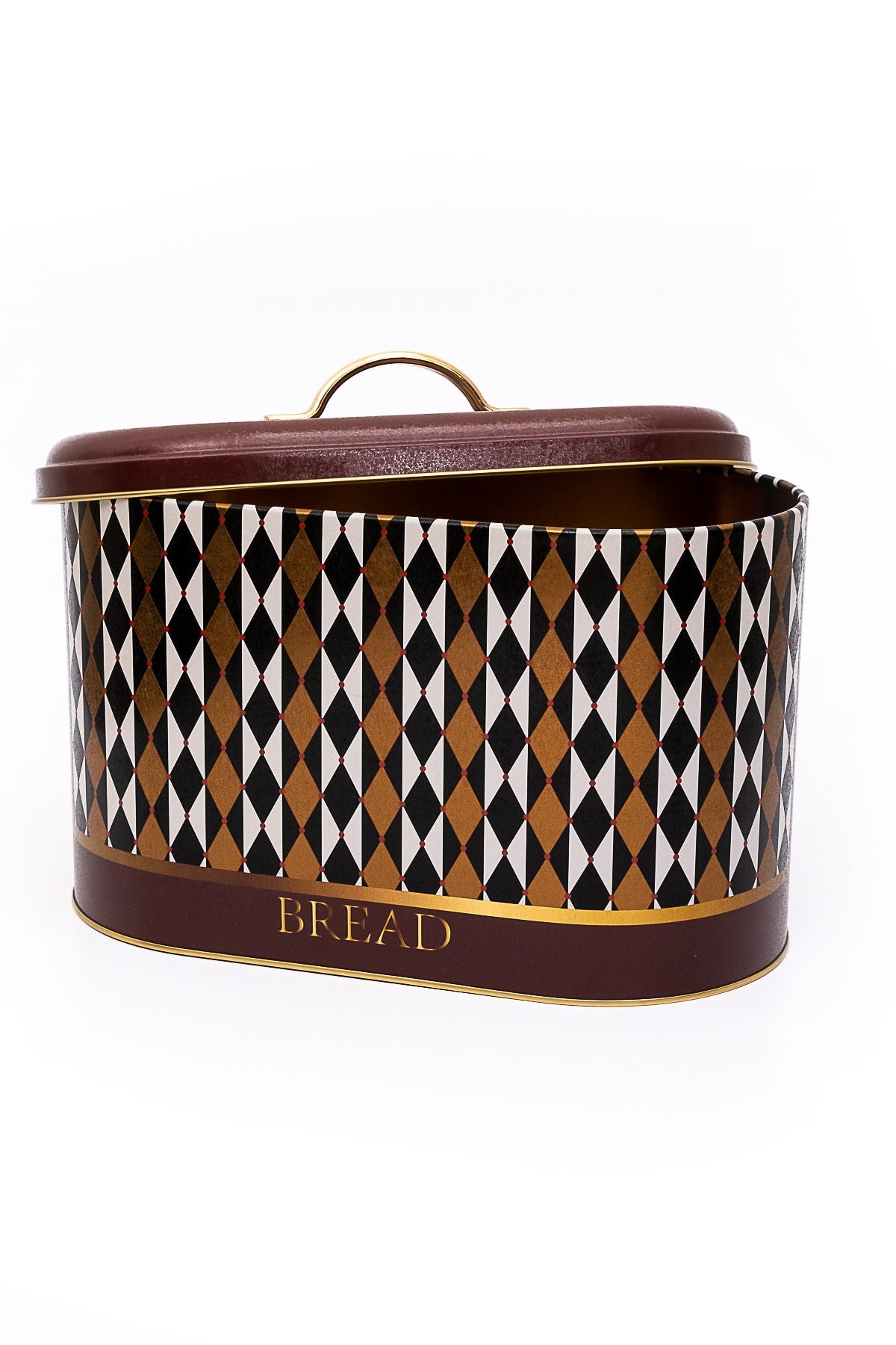 Evle Oval Ekmek Kutusu, 10,4 lt, Retro Bakery