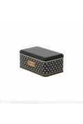 Evle Dikdörtgen Kutu, 115x190x80 mm, 1,6 lt, Checkers Black_Swt Home