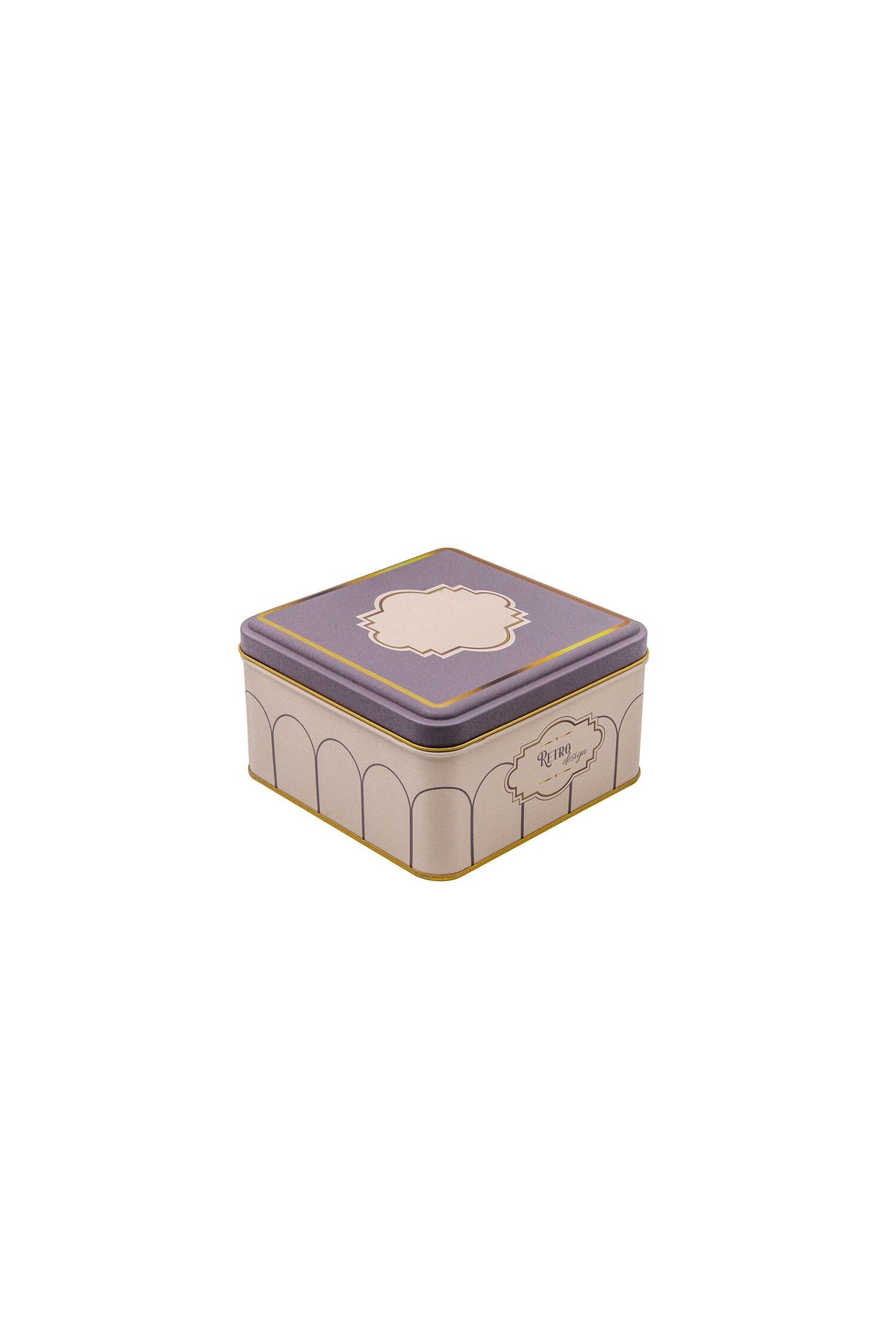 Evle Kare Kutu,158x158x87 mm,2.2 lt., Circus Cream