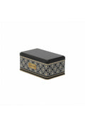 Evle Dikdörtgen Kutu, 115x190x80 mm, 1,6 lt, Checkers Black_Swt Home