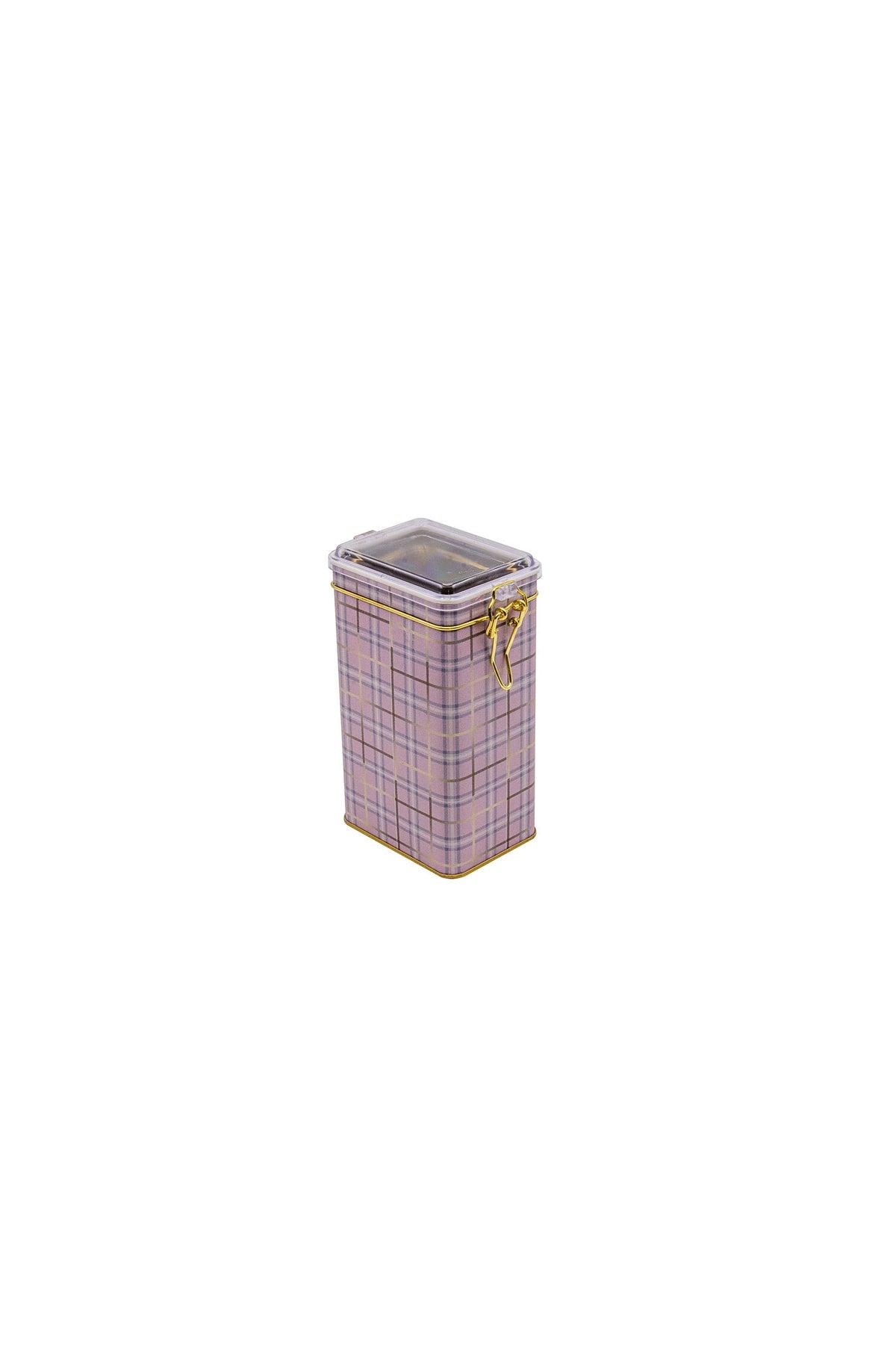 Evle Dikdörtgen Kutu, 75x100x170 mm, Şeffaf Kilitli Kapak, 1,1 lt, Botanica Yellow