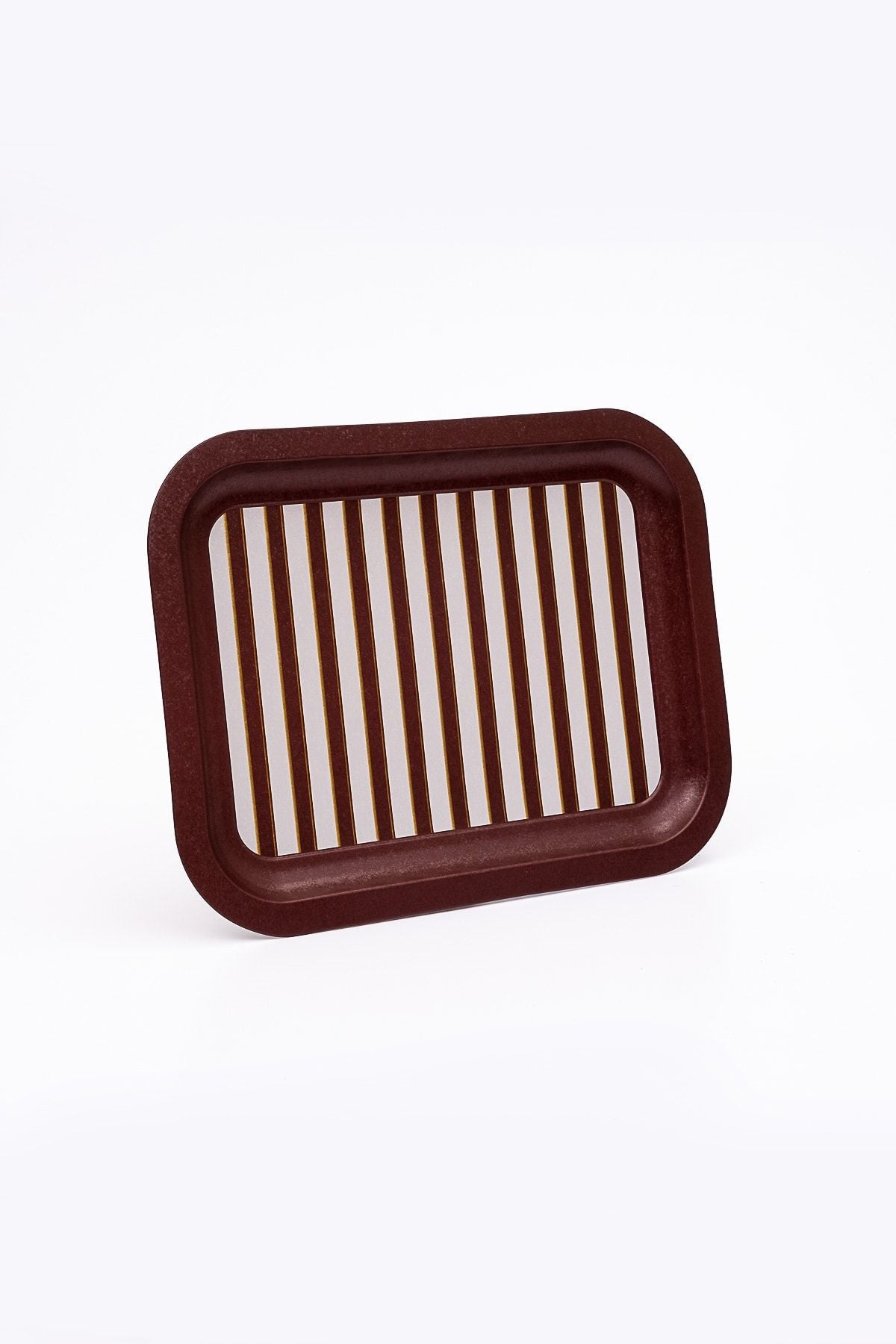 Circus Desenli Metal Tepsi - Çay Kahve Tepsisi - Sunum Tepsisi 23 Cm X 31 Cm Ee161-1f