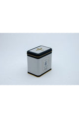 Er205-6f Azura Sugar Desenli Kare Metal Saklama Kabı 8 X 12 Cm