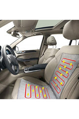 Sırtlı Dijital Kumandalı Oto Isıtıcı Elektrikli Otomobil Minderi Electric Heating Pad