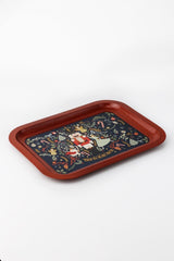 Tales Nutcracker Desenli Metal Tepsi - Çay Kahve Tepsisi - Sunum Tepsisi 23 Cm X 31 Cm Ee161-v1