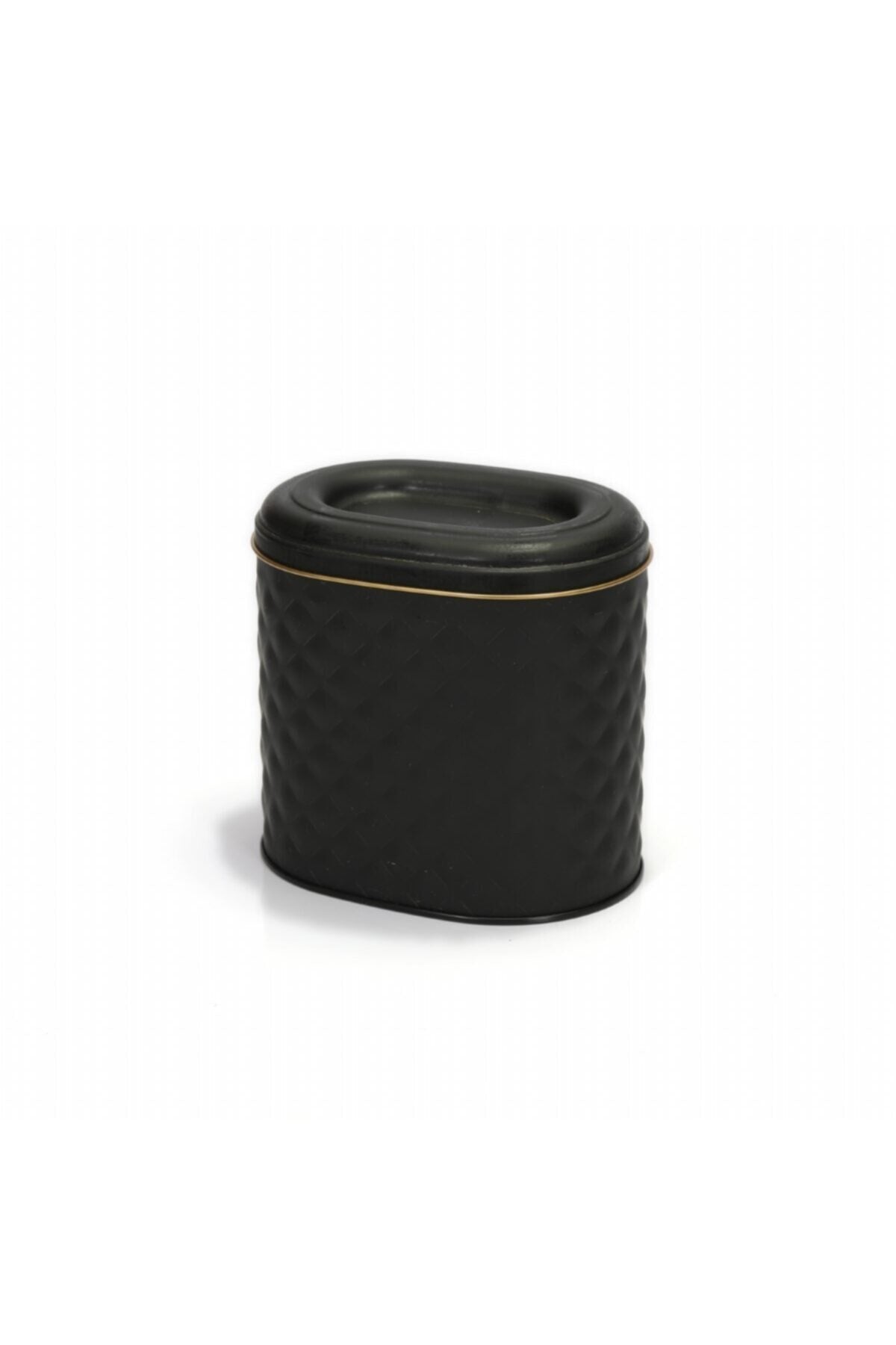 Evle Oval Küçük Kutu, 140x120x130 mm, 1,4 lt, Flat Black