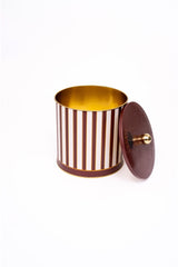 Circus Desenli Erzak Saklama Kabı - Metal Saklama Kabı 17,5 Cm X 18 Cm Er147-1f