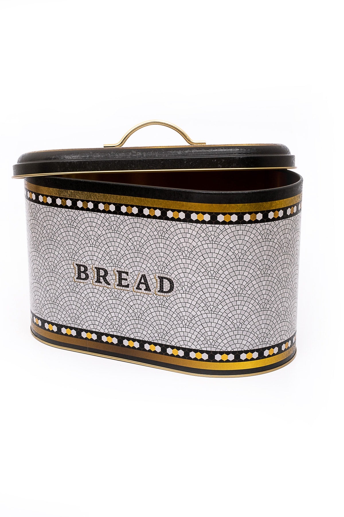 Evle Oval Ekmek Kutusu, 10,4 lt, Retro Bakery