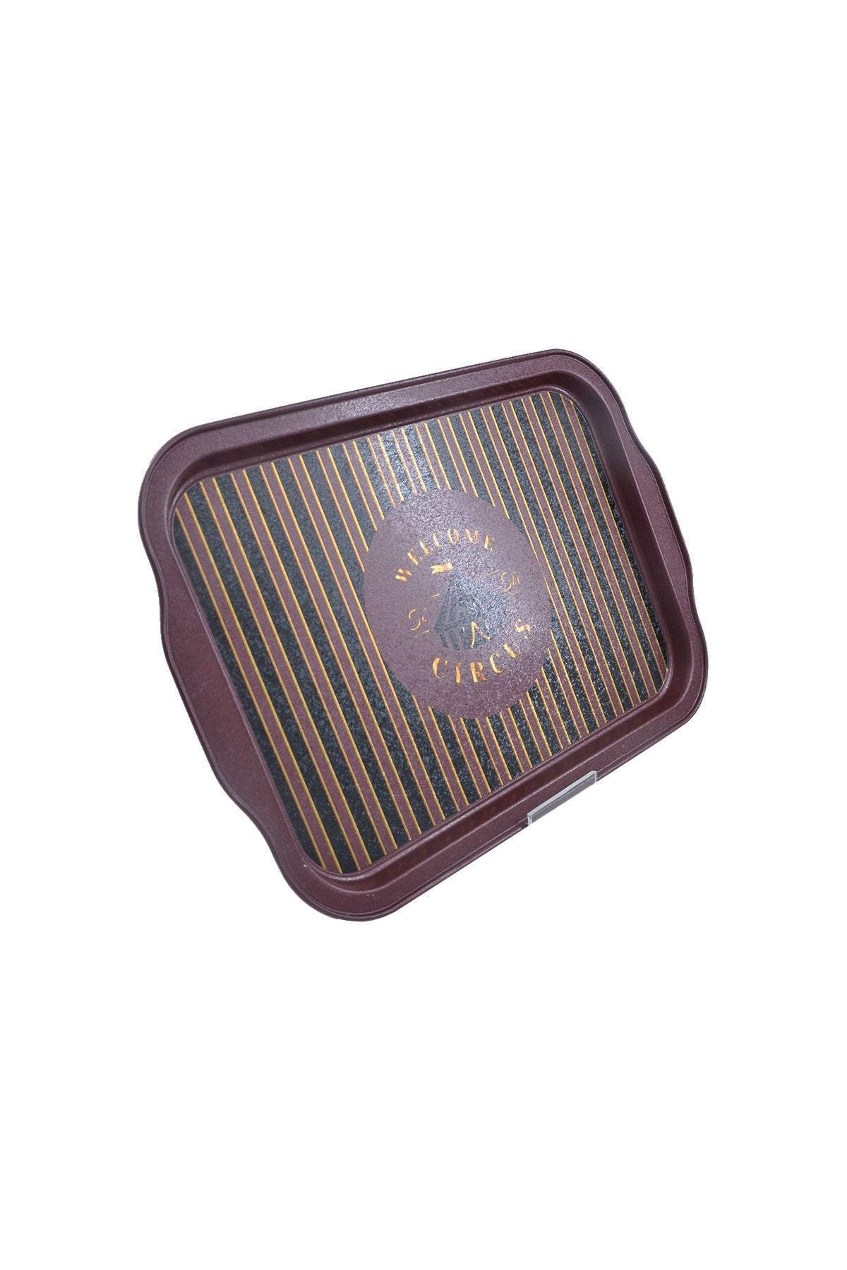 Ee162-t8 Circus Desenli Dikdörtgen Tepsi 22x32 Cm