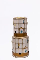 Patates Soğan Saklama Kabı 2 li Set, Bird Cage