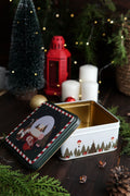 Evle 3 lü Yılbaşı Set, 158x158x80, Ø140x70 mm, Ø315 Tepsi, Glass Sphere