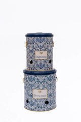 Patates Soğan Saklama Kabı 2 li Set, Azulejos