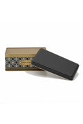 Evle Dikdörtgen Kutu, 115x190x80 mm, 1,6 lt, Checkers Black_Swt Home