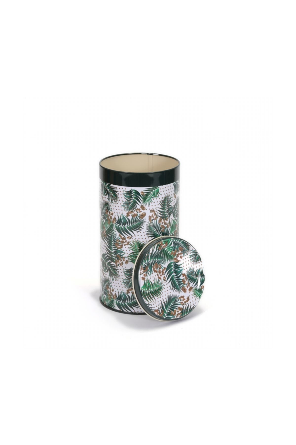 Evle Yuvarlak Kutu, Ø105x190 mm, 1,5 lt, SN_Vintage Flowers