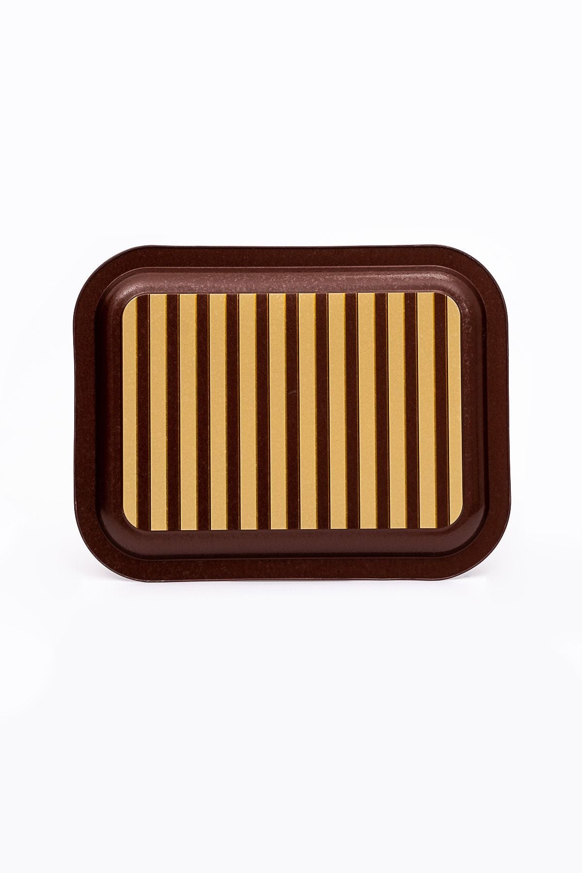 Circus Desenli Metal Tepsi - Çay Kahve Tepsisi - Sunum Tepsisi 23 Cm X 31 Cm Ee161-1f