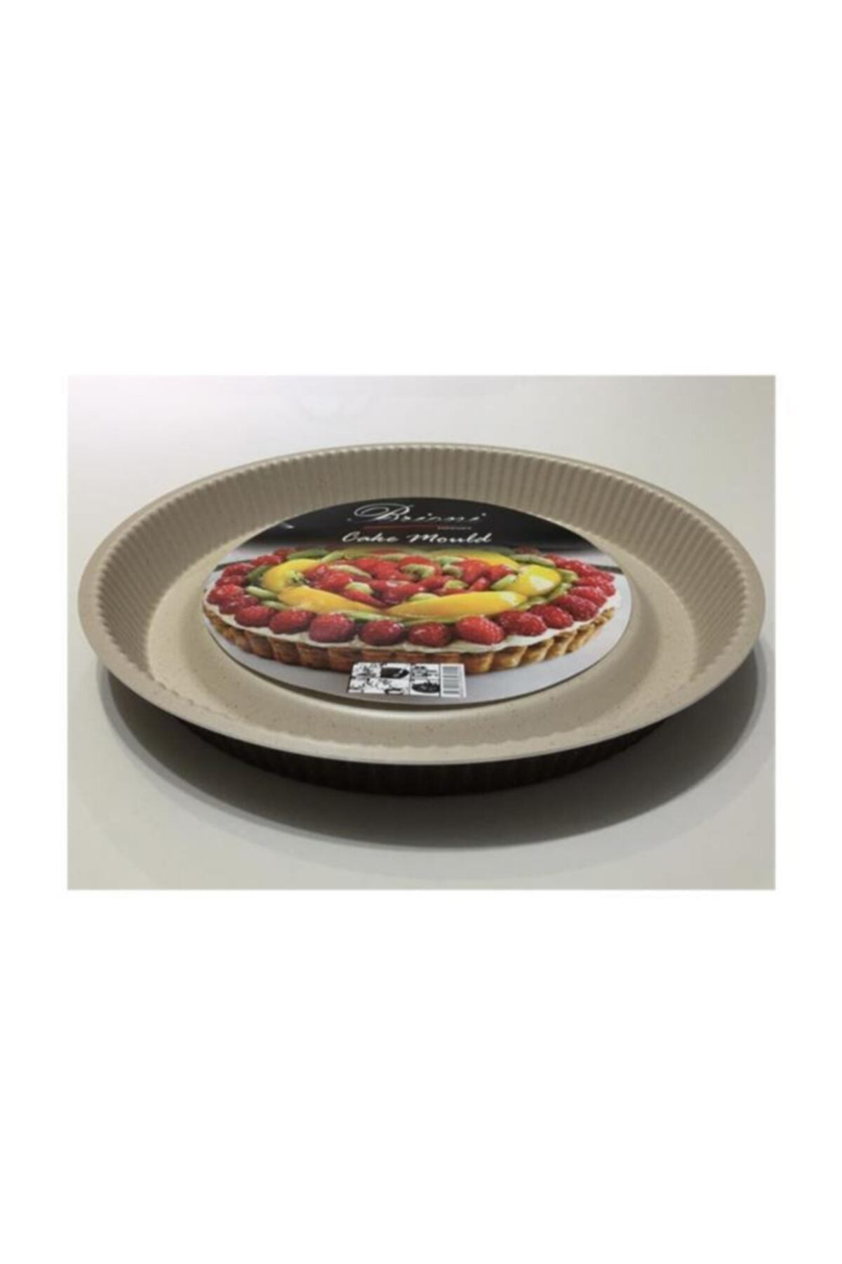 Brioni Diamond 30 cm Tart Kalıbı Siyah