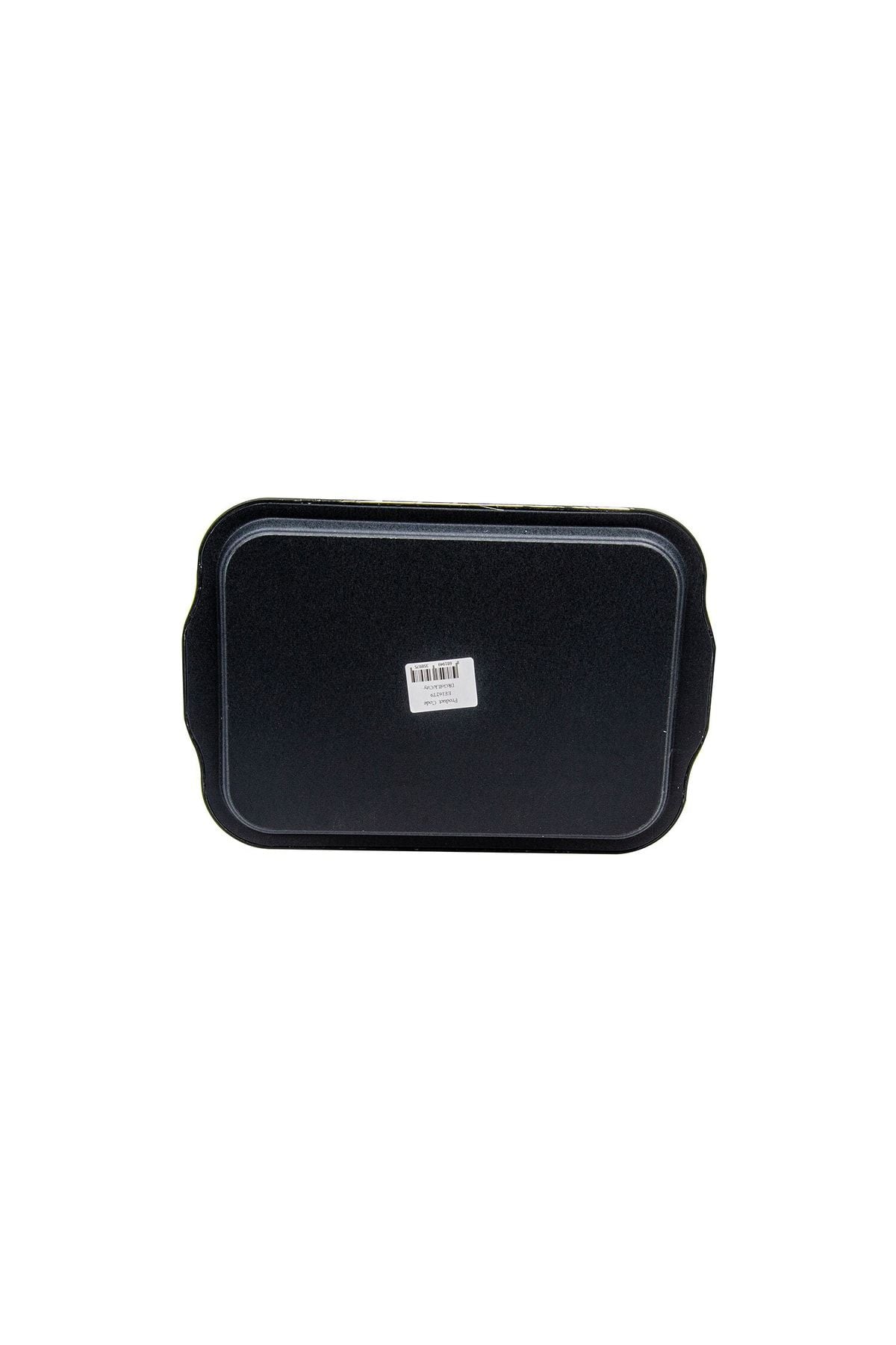 City Desenli Metal Tepsi - Çay Kahve Tepsisi - Sunum Tepsisi 21 Cm X 31 Cm Ee162-t9