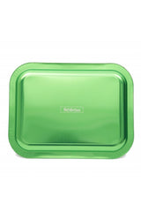 Ef161-b5 Water Green Desenli Dikdörtgen Tepsi 23x31 Cm