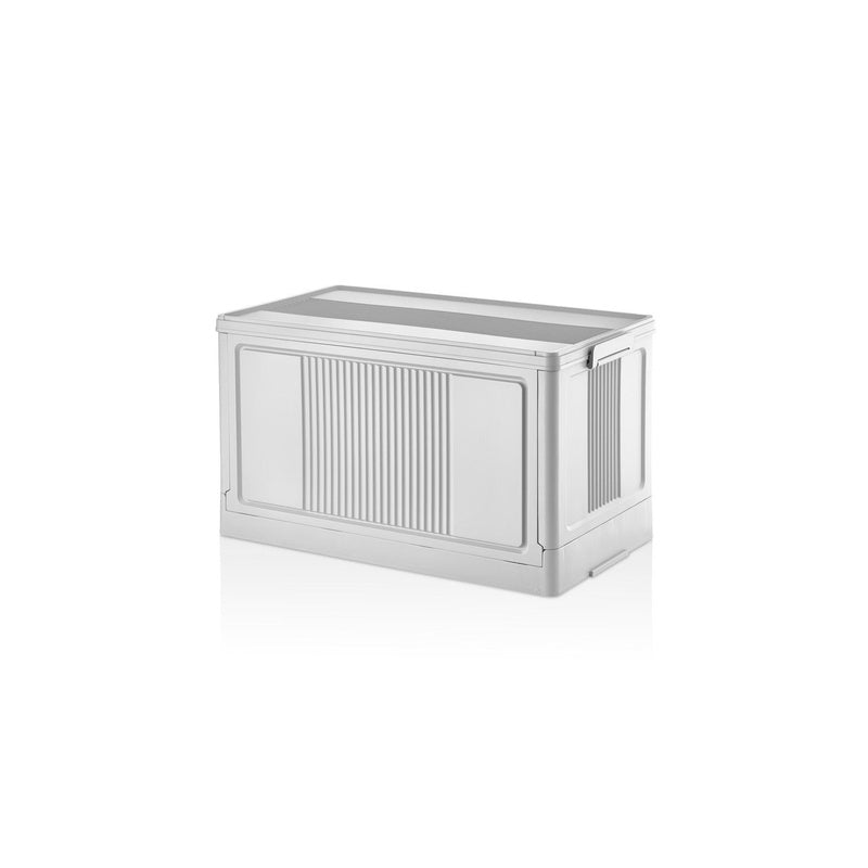 Evle Çok Amaçlı Modüler Kasa, İstiflenebilir Organizer Düzenleyici 55 lt, 54 x 31, 7 x 31, 7 cm, Toprak