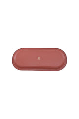 Ee168-9a Tales Alices Desenli Oval Tepsi 16x35 Cm