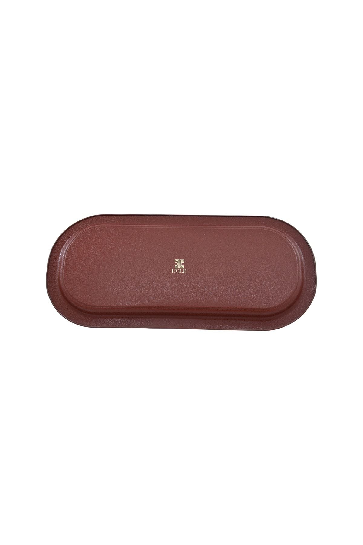 Ee168-v1 Tales Nutcracker Desenli Oval Tepsi 16x35 Cm