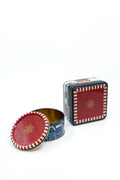 Evle Yılbaşı 2li Set,158x158x80 mm, Ø140x66 mm, Tart