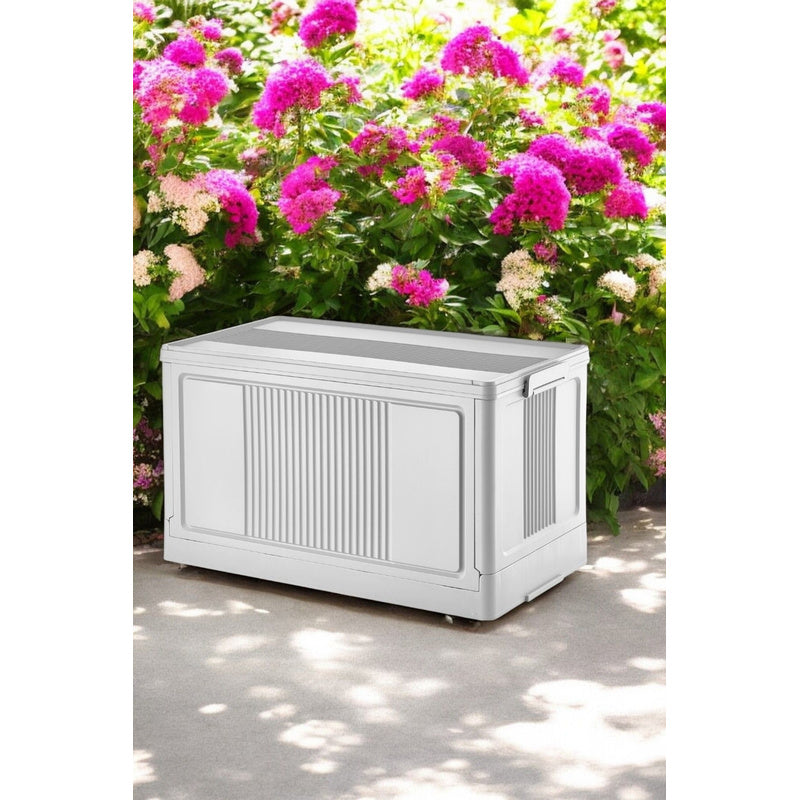 Evle Çok Amaçlı Modüler Kasa, İstiflenebilir Organizer Düzenleyici 55 lt, 54 x 31, 7 x 31, 7 cm, Toprak